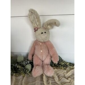 Boyd's Bears LADY PEMBROOKE Archive collection JOINTED Pink Plush Rabbit Stuffed